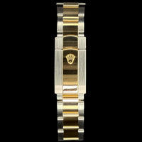 Pre-Owned Rolex Submariner Date 116613LB clasp detail
