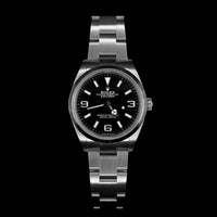 Pre-Owned Rolex Explorer 214270, Black Dial