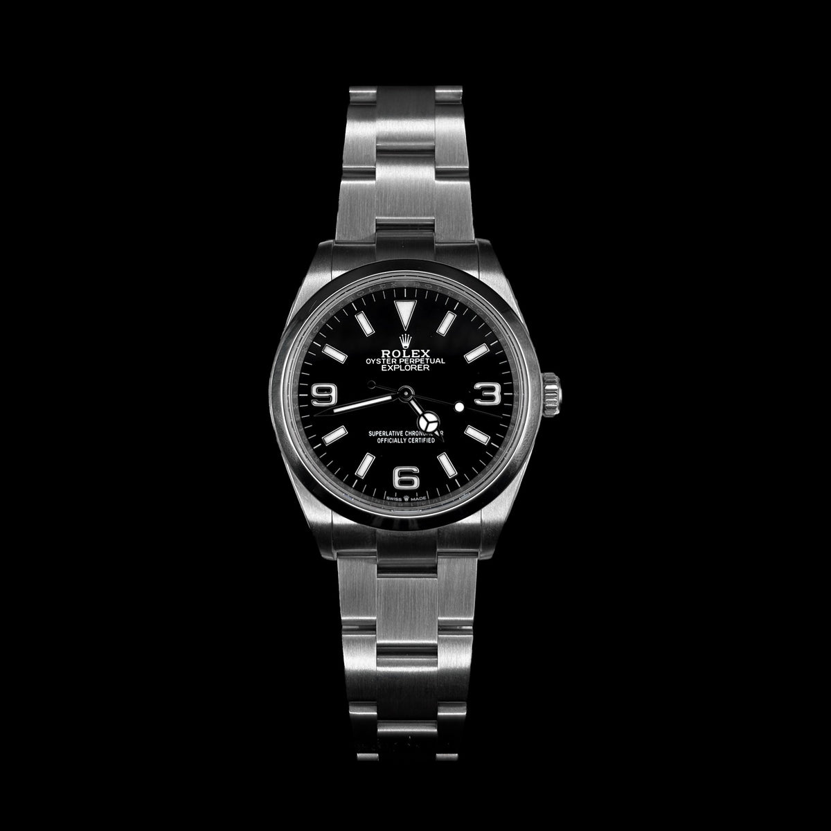Rolex Explorer 224270: Oystersteel, Black Dial