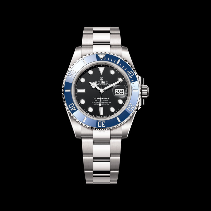 Rolex Submariner 41mm 126619LB-0003: 18k White Gold, Black Dial, Oyster Bracelet