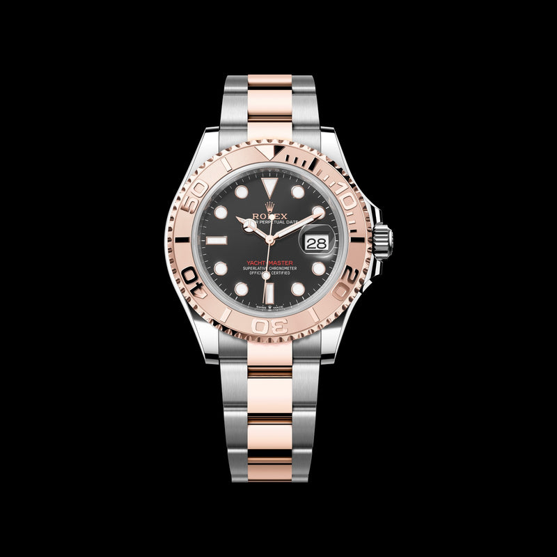 Rolex Yacht-Master 40mm 126621-0002: Oystersteel & 18k Everose Gold, Intense Black Dial, Oyster Bracelet