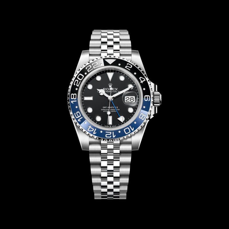 Rolex GMT-Master II 40mm 126710BLNR-0002: Oystersteel, Black Dial, Jubilee Bracelet