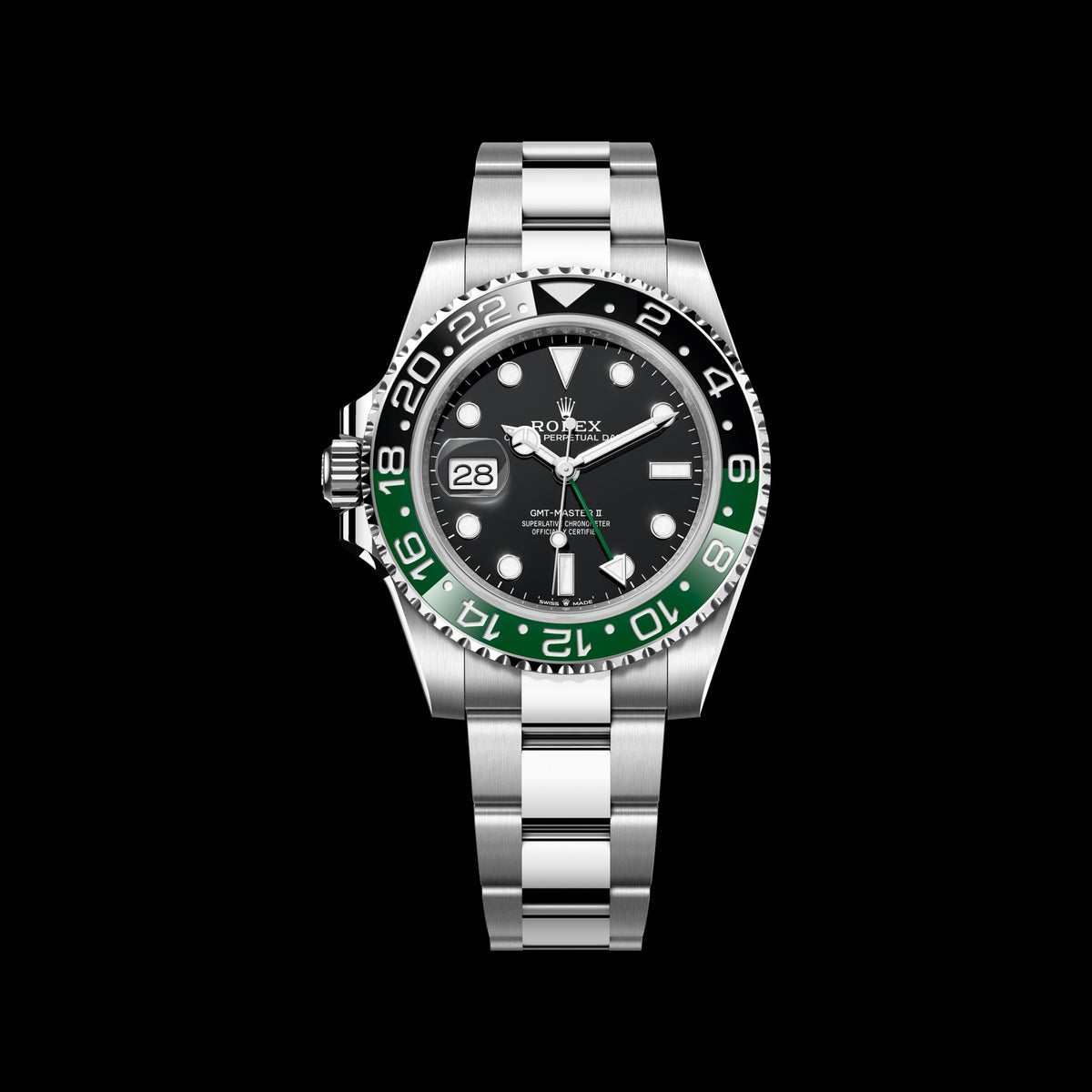 Rolex GMT-Master II 40mm 126720VTNR-0001: Oystersteel, Black Dial, Oyster Bracelet