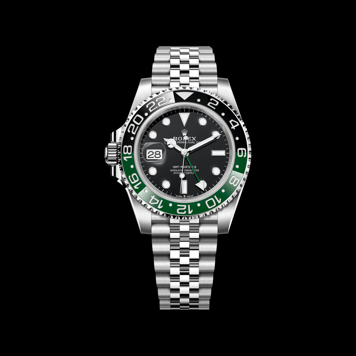 Rolex GMT-Master II 40mm 126720VTNR-0002: Oystersteel, Black Dial, Jubilee Bracelet