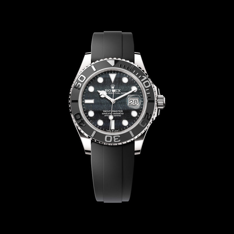 Rolex Yacht-Master 42mm 226659-0004: 18k White Gold, Falcon's Eye Dial, Oysterflex Bracelet