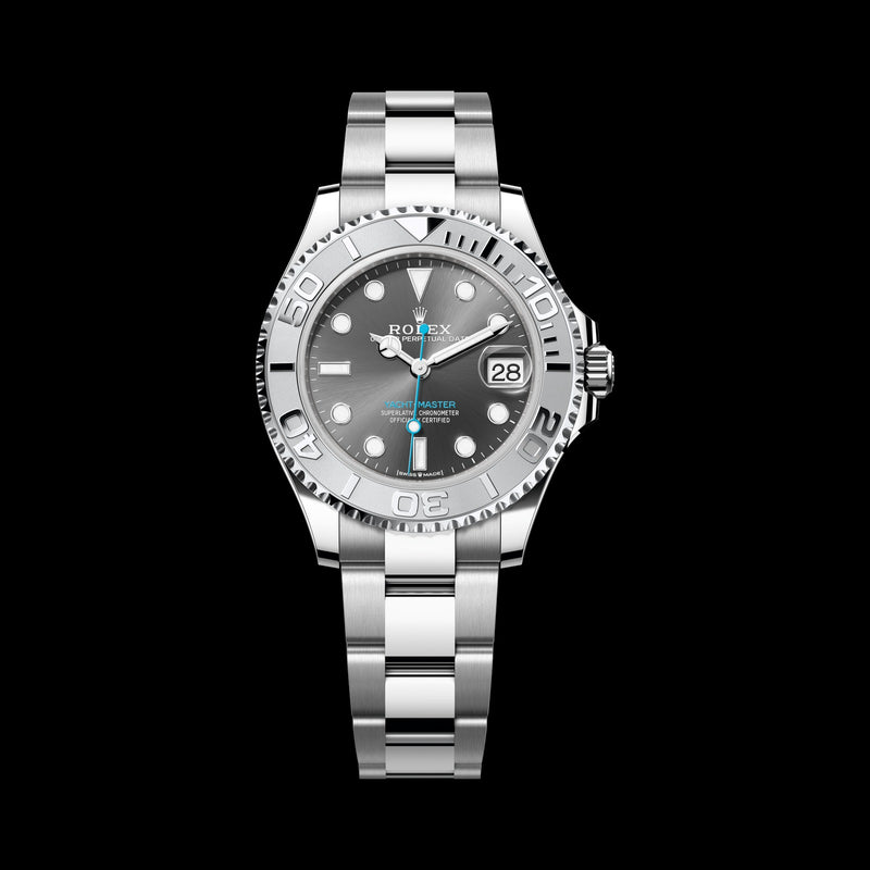 Rolex Yacht-Master 37mm 268622-0002: Oystersteel & Platinum, Slate Dial, Oyster Bracelet