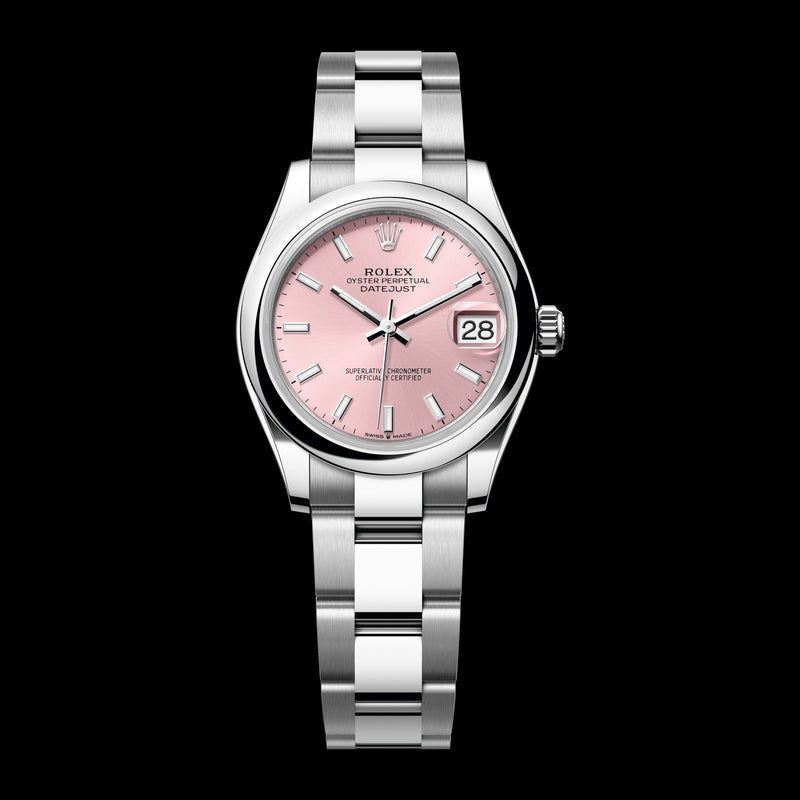 Rolex Datejust 31mm 278240-0007: Oystersteel, Pink Dial, Oyster Bracelet
