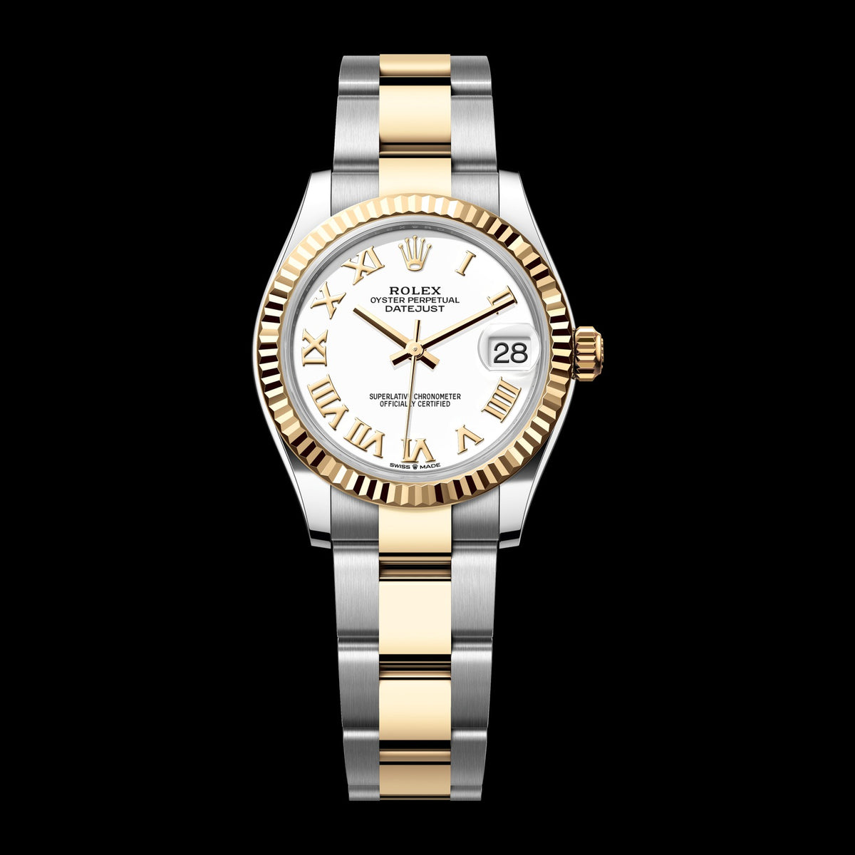 Rolex Datejust 31mm 278273: Oystersteel & 18k Yellow Gold, Silver Dial, Oyster Bracelet