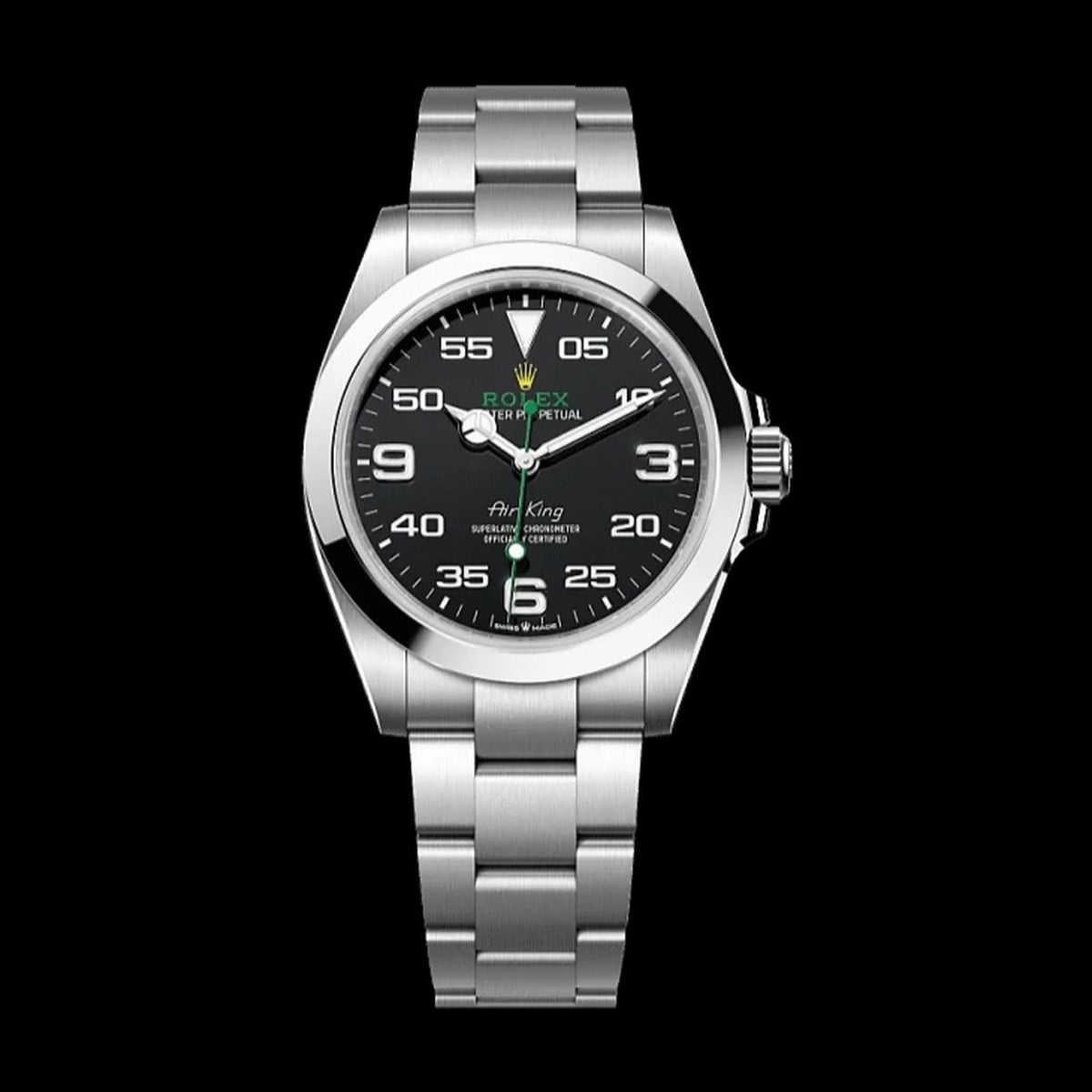Rolex Air-King 40 mm Black Dial Oystersteel Oyster Bracelet 126900-0001