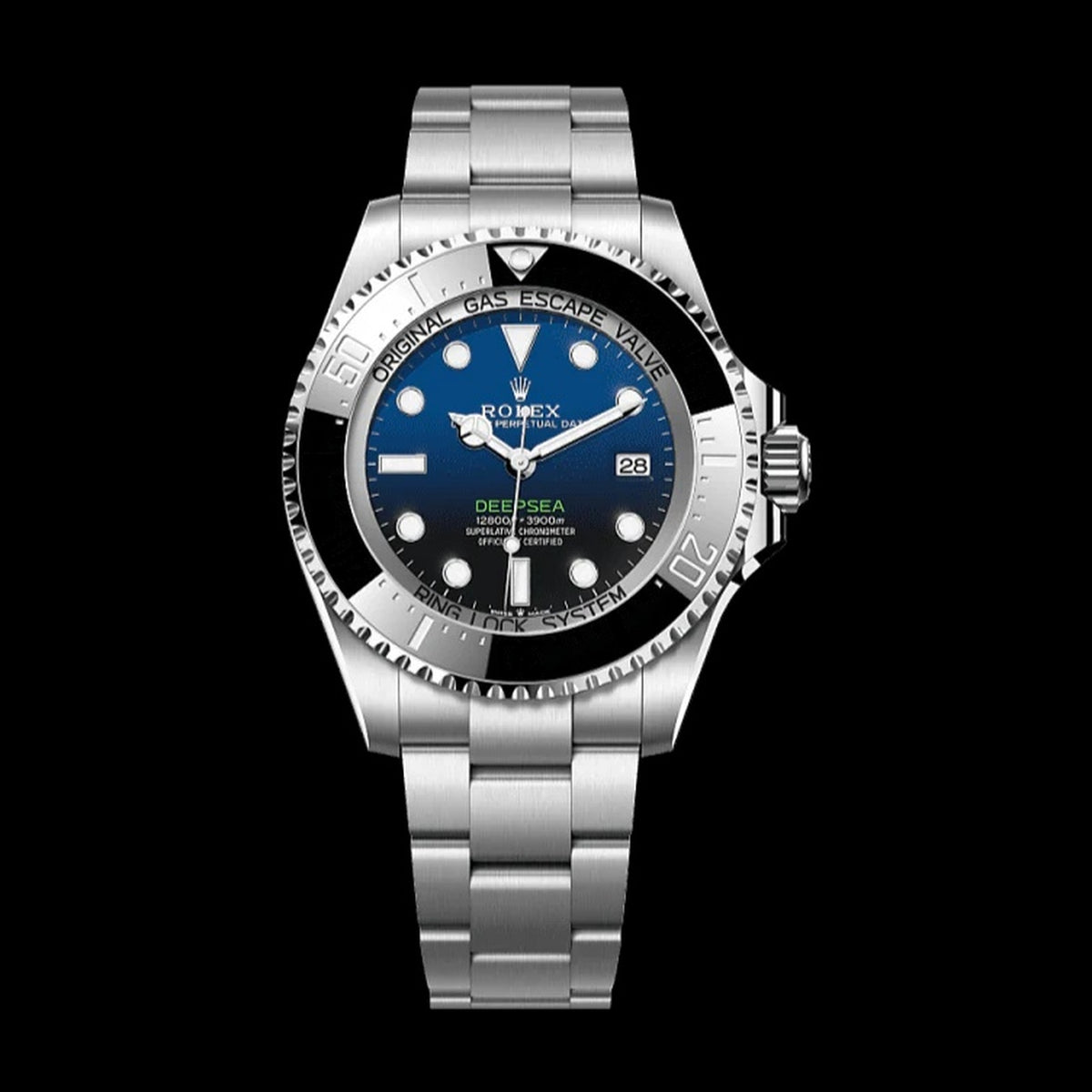 Rolex James Cameron Deepsea 44 mm D-Blue Dial Oystersteel Oyster Bracelet 136660-0005