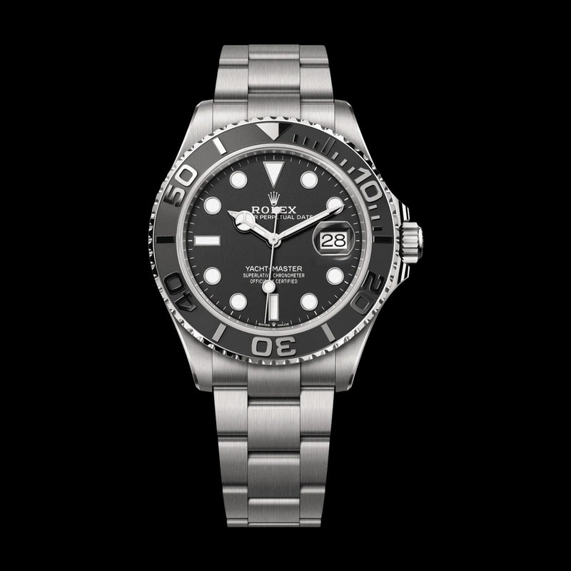 Rolex Yacht-Master 42 mm Intense Black Dial RLX Titanium Oyster Bracelet 226627-0001