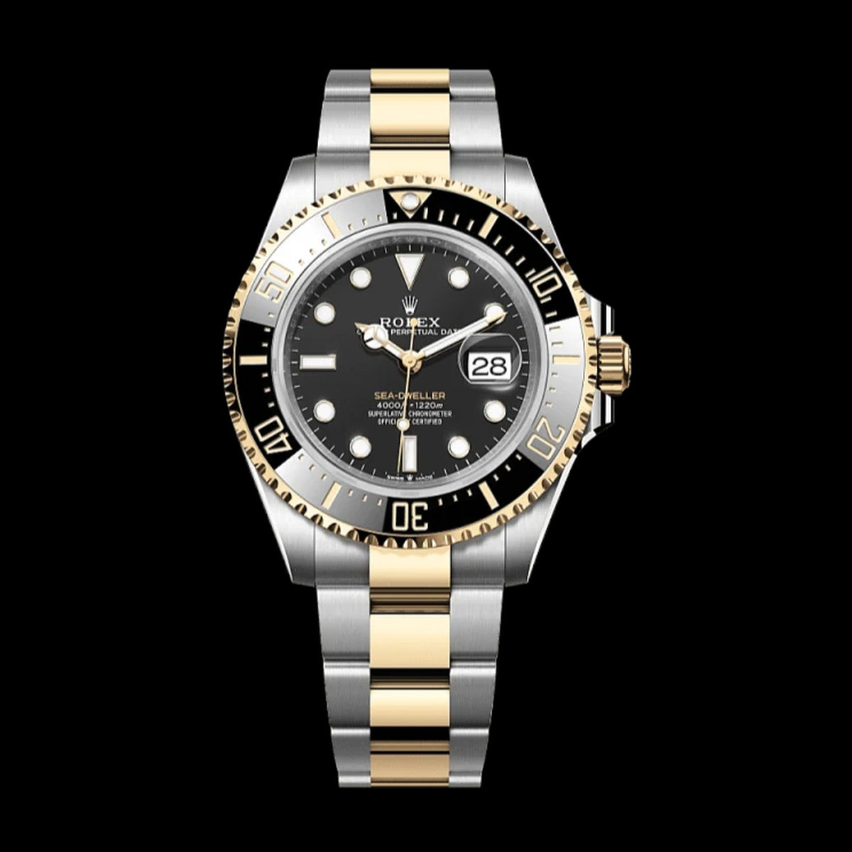 Rolex Sea-Dweller 126603: Oystersteel & Yellow Gold, Black Dial, Oyster Bracelet
