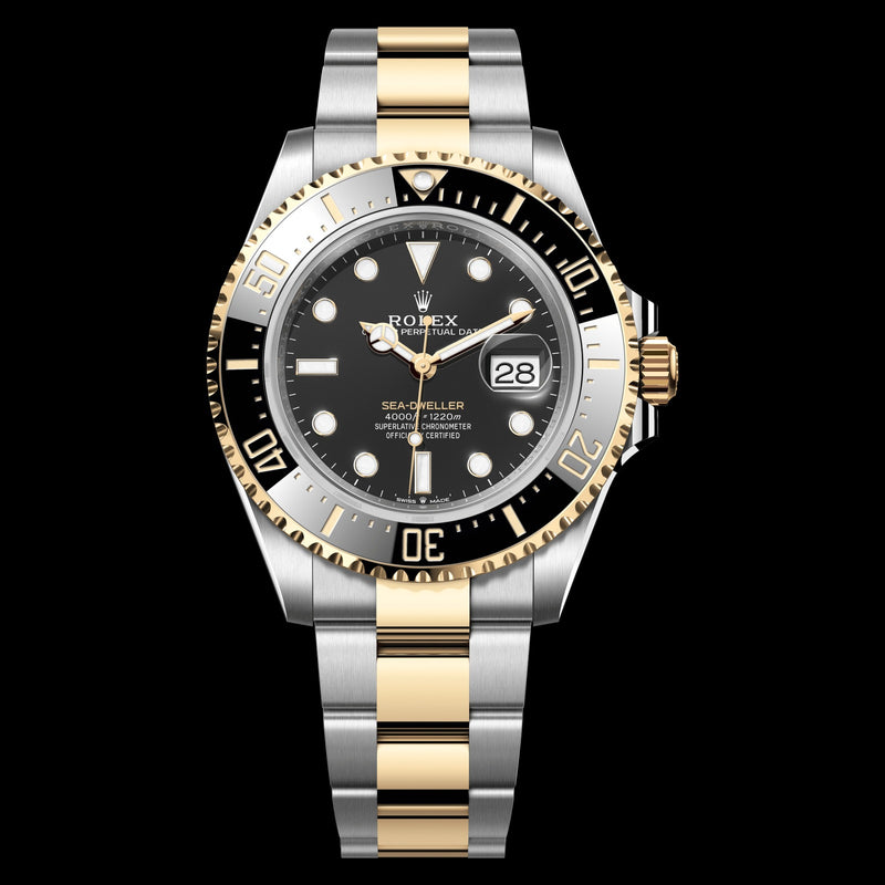 Rolex Sea-Dweller 126603: Oystersteel & Yellow Gold, Black Dial, Oyster Bracelet